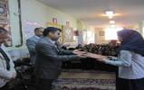 تجلیل از دانش آموز برگزیده مسابقات کتابخوانی کشوردر شهرستان فیروزه تجلیل از دانش آموز برگزیده مسابقات کتابخوانی کشوردر شهرستان فیروزه