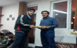 تجلیل از برگزیدگان مسابقه کتابخوانی در میعادگاه دانشجویی مصباح تجلیل از برگزیدگان مسابقه کتابخوانی در میعادگاه دانشجویی مصباح
